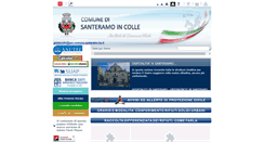 Desktop Screenshot of comune.santeramo.ba.it