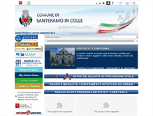 Tablet Screenshot of comune.santeramo.ba.it